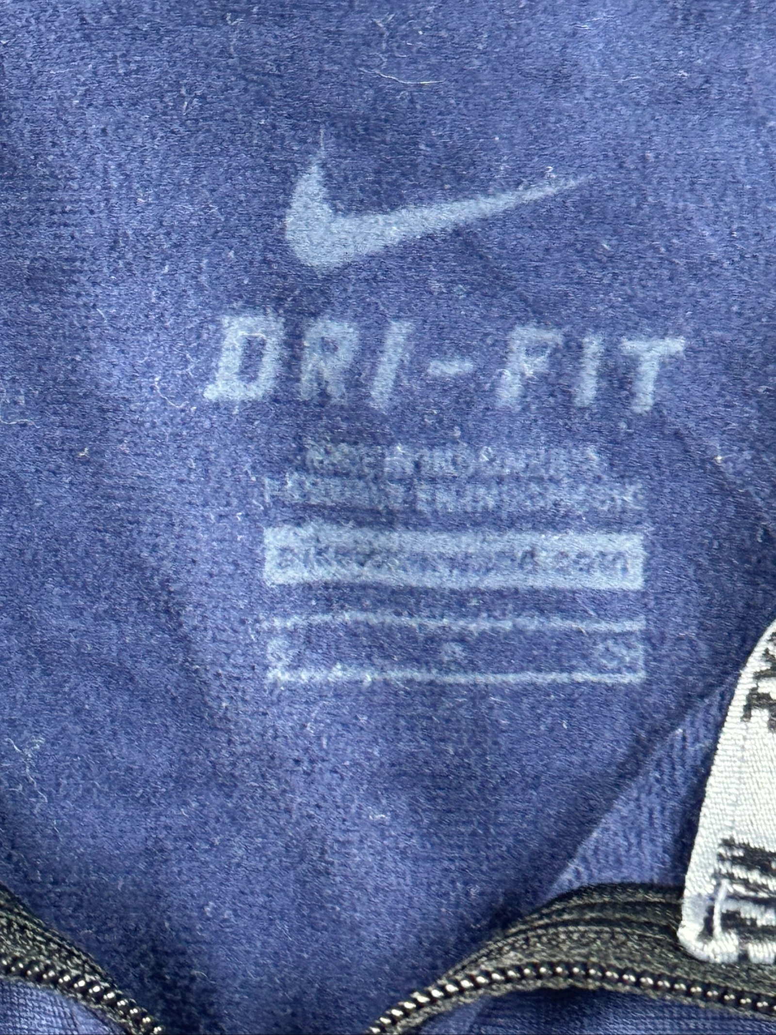 Nike Dri-FIT Maranatha Voleibol 1/2 Zip Sudadera Azul Marino S – photo 8